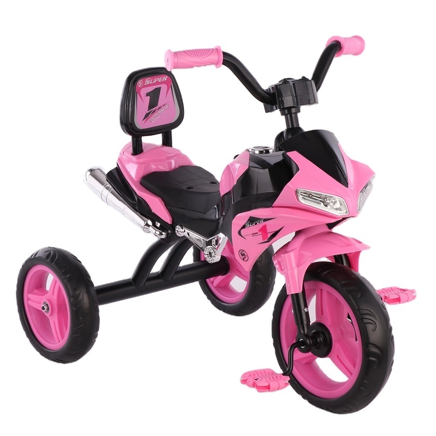 Ride on toys car  kids three wheels tricycle baby children trike kid tricycle with back seat