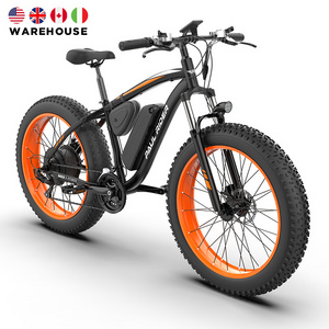 PAUL RIDER USA warehouse 26 Inch 48V 500W 1000W hybrid e bike mtb ebike Fat Tire Electric Mountain Bike