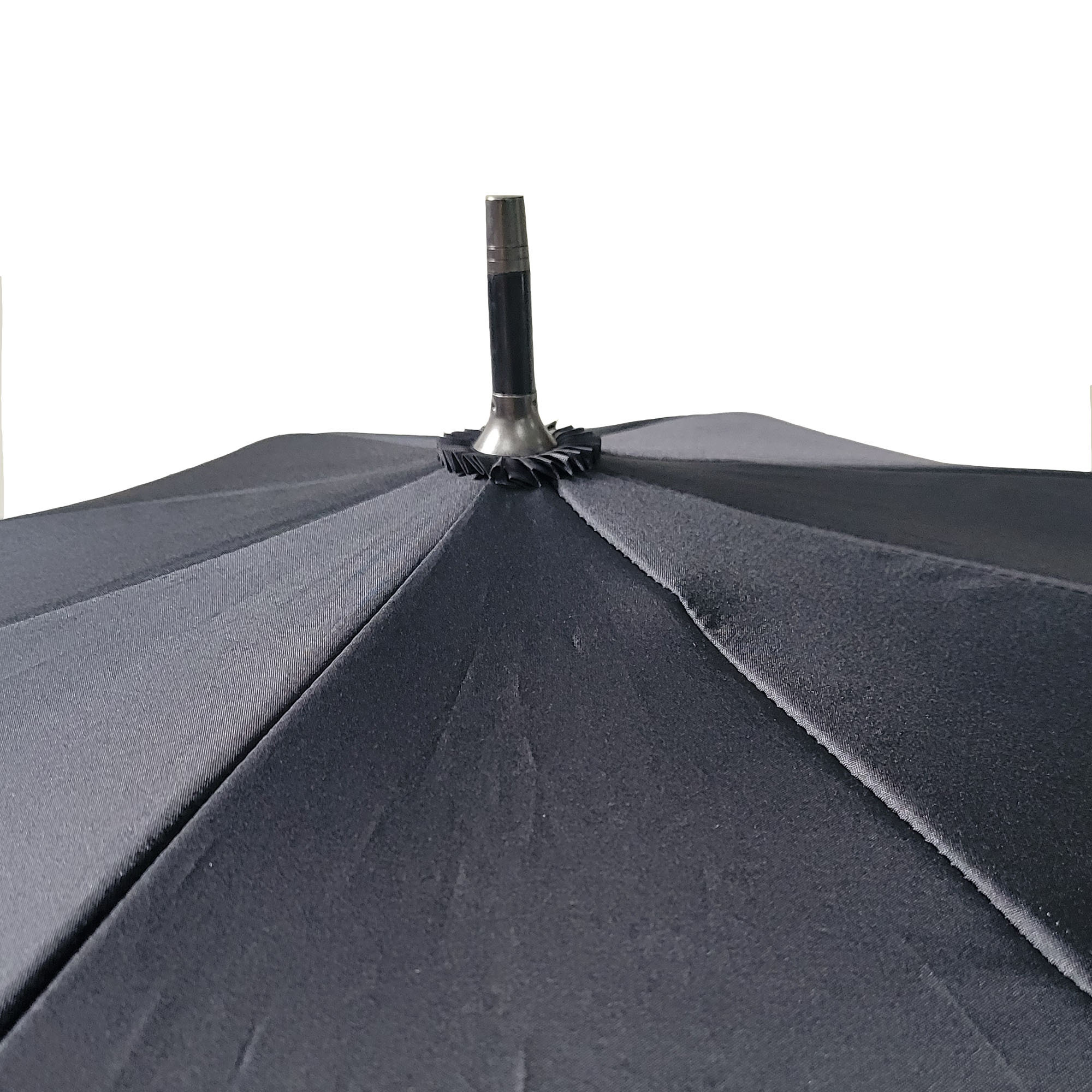 High quality  RPET pongee fiberglass ribs  high level  hook  handle umbrella