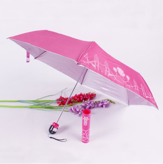 3 fold Fashion Japanese bottle  doll umbrella