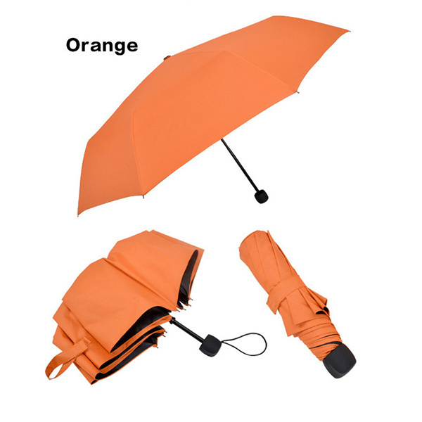 3 folding ladies compact manual promotion summer  sun umbrella