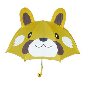 OEM wholesale cat design animal  bear umbrella for kids umbrella with ears