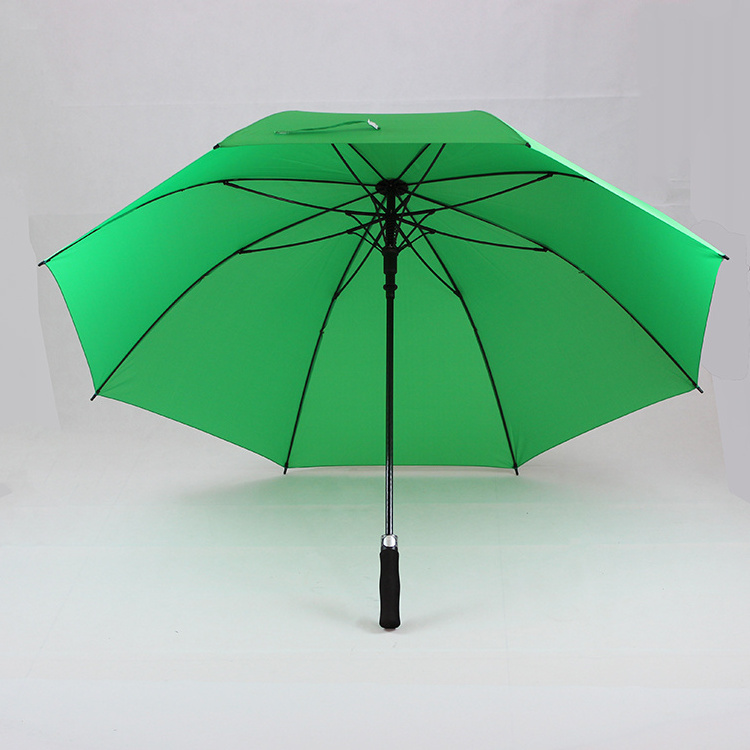 hot sell 75cm premium multi-color carbon fiber golf umbrella