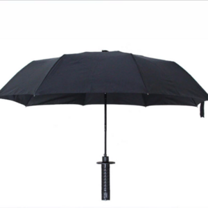 New design Novel samurai umbrella katanaJapanese samurai  unusual fold  sword automatic umbrella