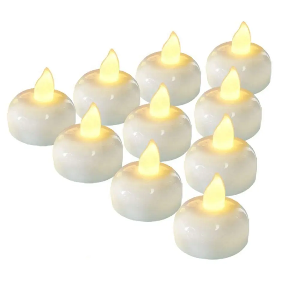 OEM ODM Best selling Water Activated LED Tea Light Yellow Flicker Floating LED Candle  in manufacturer Vietnam