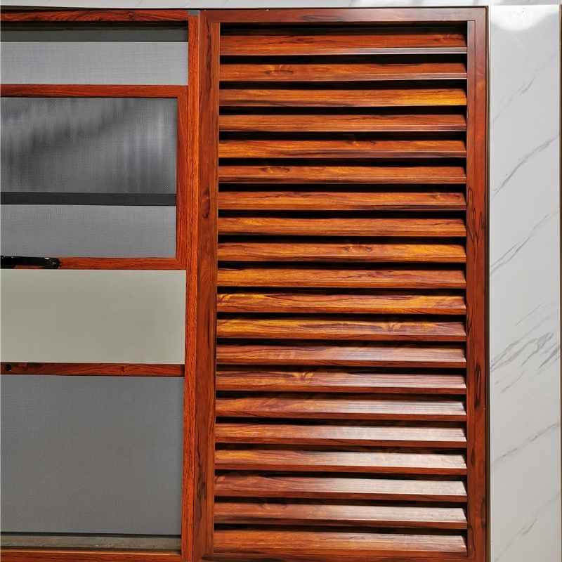 Foshan PAVIDA Aluminum Glass Panel Louver Window/ jalousie windows Manufacture