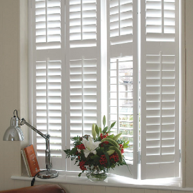 Factory Direct Bi Fold Shutter Custom Plantation Shutters White Louvered Aluminium Frame Folding Door