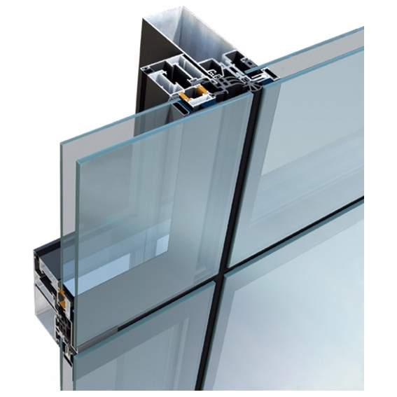 Modern design 12 mm Glass Thickness Office Partition System Glass Wall Partition From China