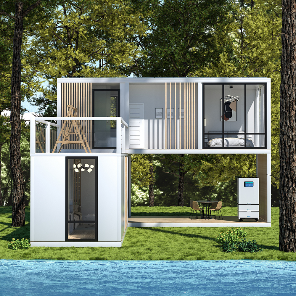 20FT Australia 2 Bedroom Luxury Predfabricated Container Homes 40ft Expandable Container House With Full Bathroom