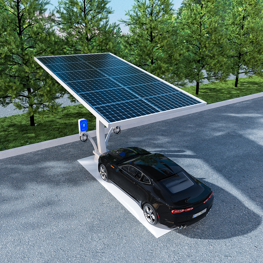 Solar Panel Battery Energy Storage Electric Vehicle Charging Station Ac Electric Car Ev Fast Charging Station