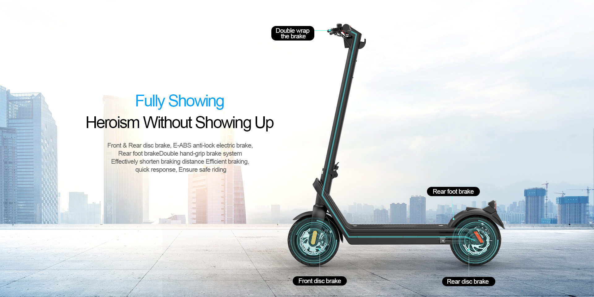 Drop Shipping HX X9 36v 10ah 350w Fat Tire Electric Scooters for Adult