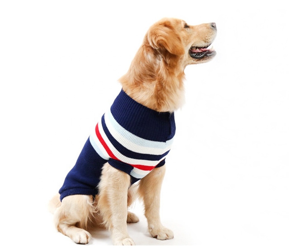 Dog Sweaters with Red Dog Sweater Girl Pullover Knitwear Warm Pet Sweater for Fall Winter