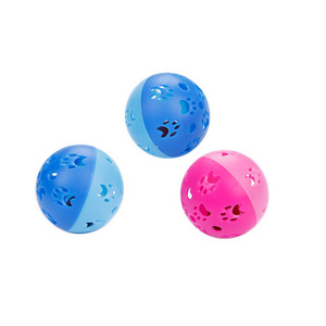 5cm cat accessories Play paw Balls Pet Cat Kitten Jingle Bells little jingly ball cat toys