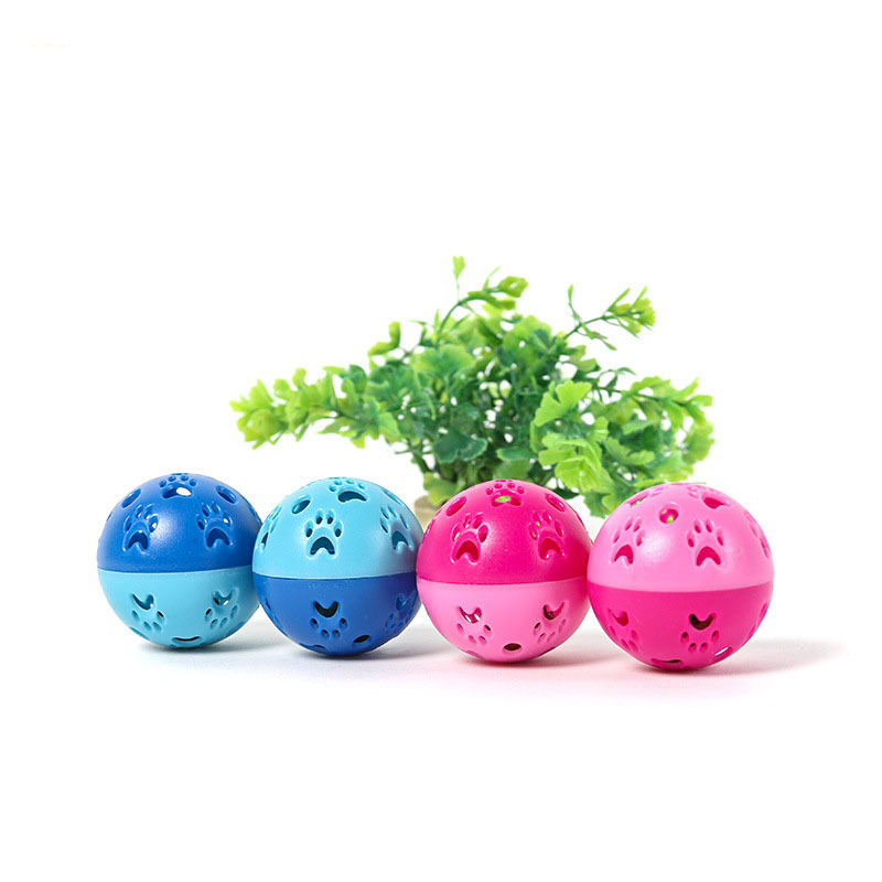 5cm cat accessories Play paw Balls Pet Cat Kitten Jingle Bells little jingly ball cat toys