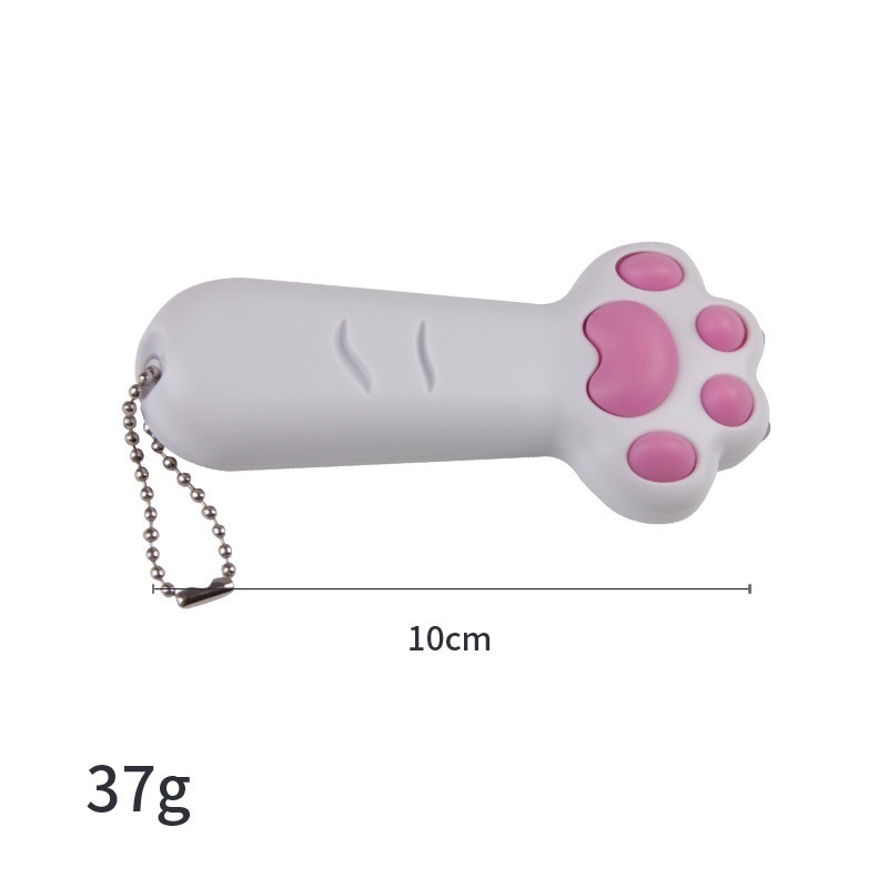 High Quality  USB rechargeable 3 in 1 cat paw teaser  Led Laser  Stick Interactive Pet training Toys Cat Laser Pointer Pen Toy