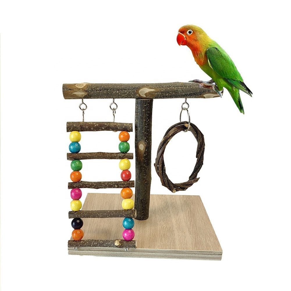 Parrot toy supplies bird swings hanging rings cloud ladders climbing ladders biting  bird   climbing ladders