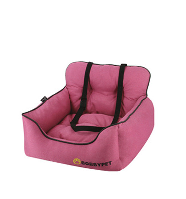 High quality medium dog car booster seat safety travel modern small dog car bed waterproof cozy pet seat bed