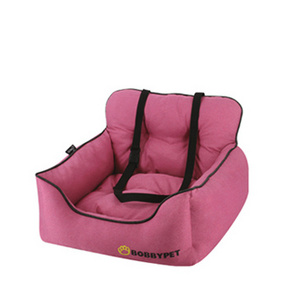 High quality medium dog car booster seat safety travel modern small dog car bed waterproof cozy pet seat bed