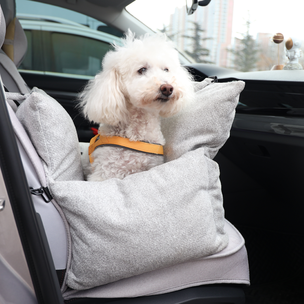 Multi functional dog car seat 3 IN 1 Carrier Cat Dog Bed Anti-Collision Car Safety Seat Bed