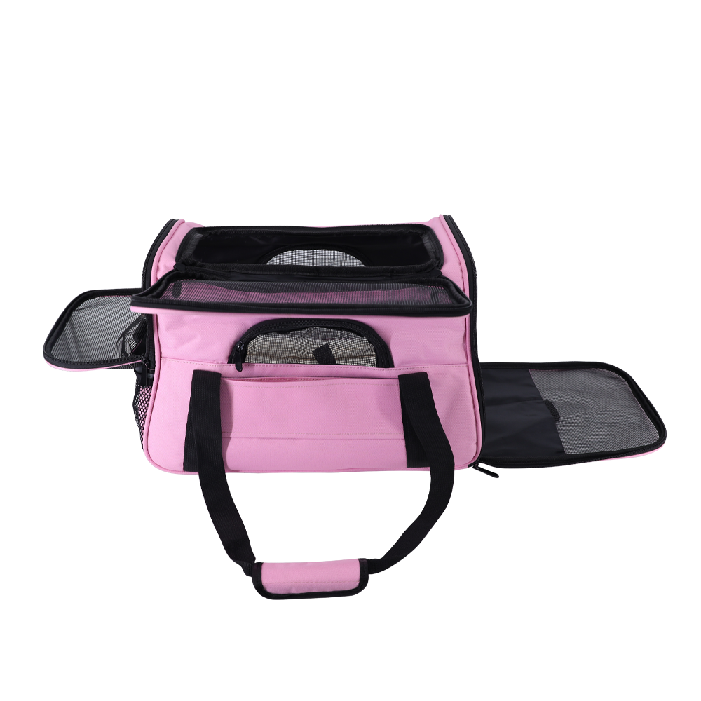 Airline Approved Small pet Travel Carry Bag cat Carriers Backpack portable outdoor kennel luxury dog carrier bag