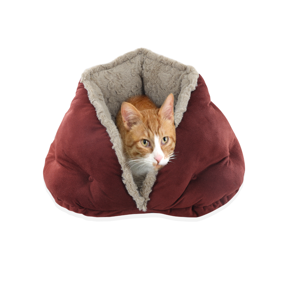 stocked cat sleeping beds plush cat cuddle beds warming cat bed