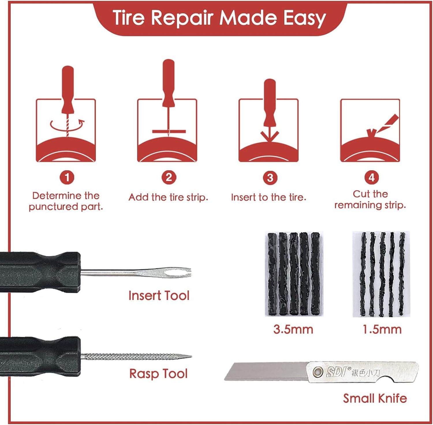 Tire Repair Tool Kit