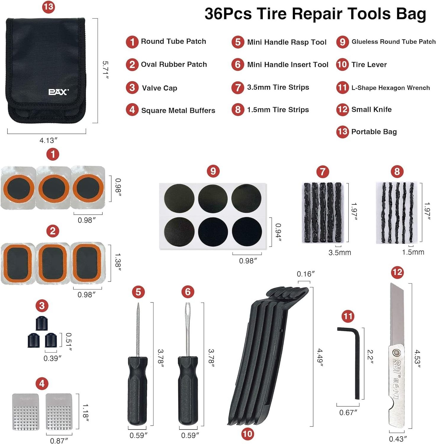 Repair Tire Kit For Bike