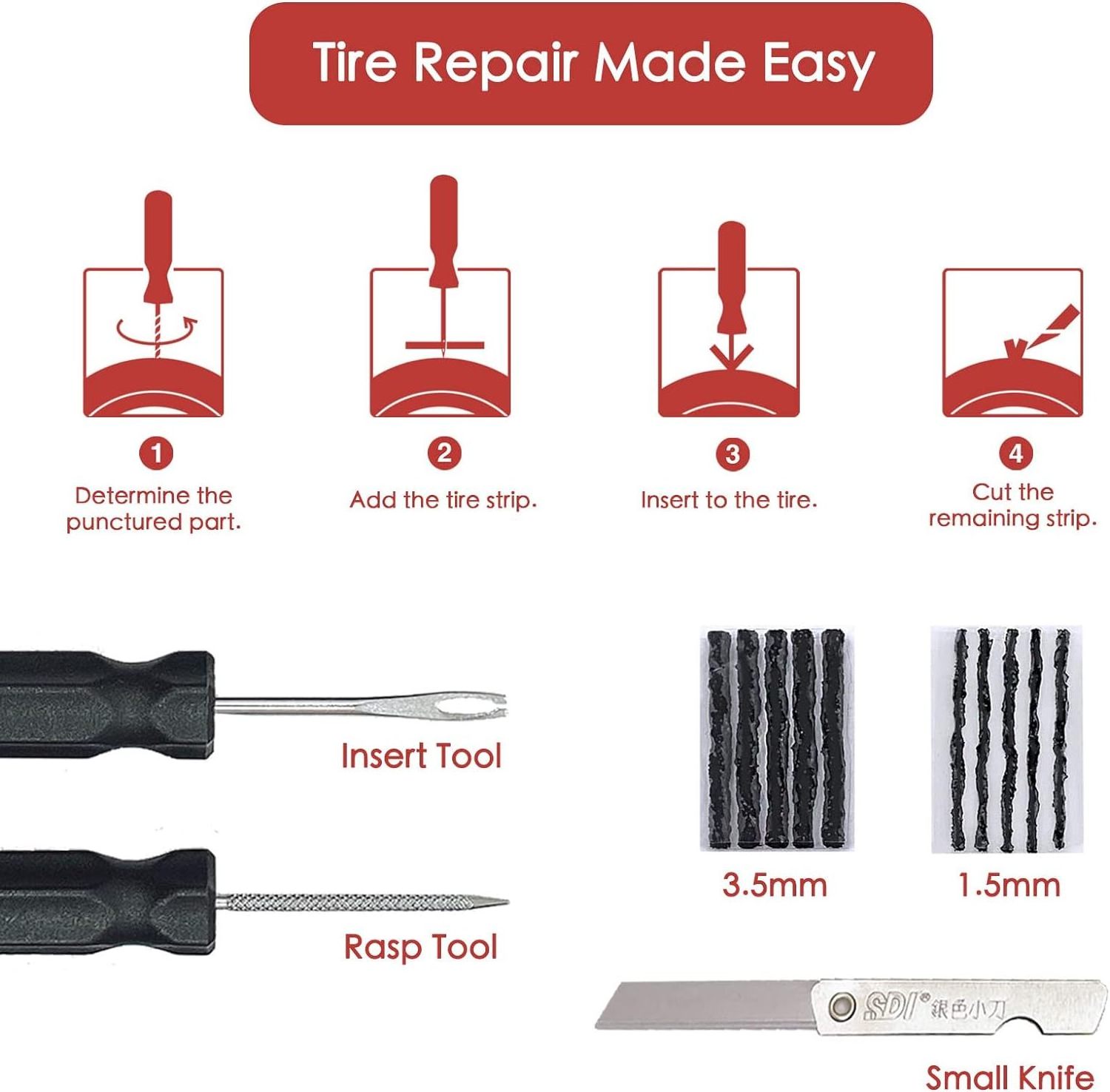 Repair Tire Kit For Bike