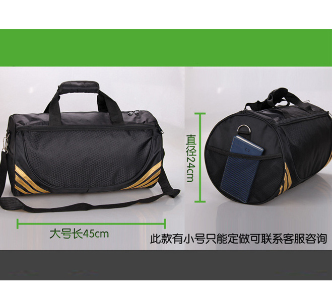 Men Large Capacity Fitness Outdoor Sports Gym Bag Waterproof Sport Gym Travel Duffel Bag With Shoe Compartment