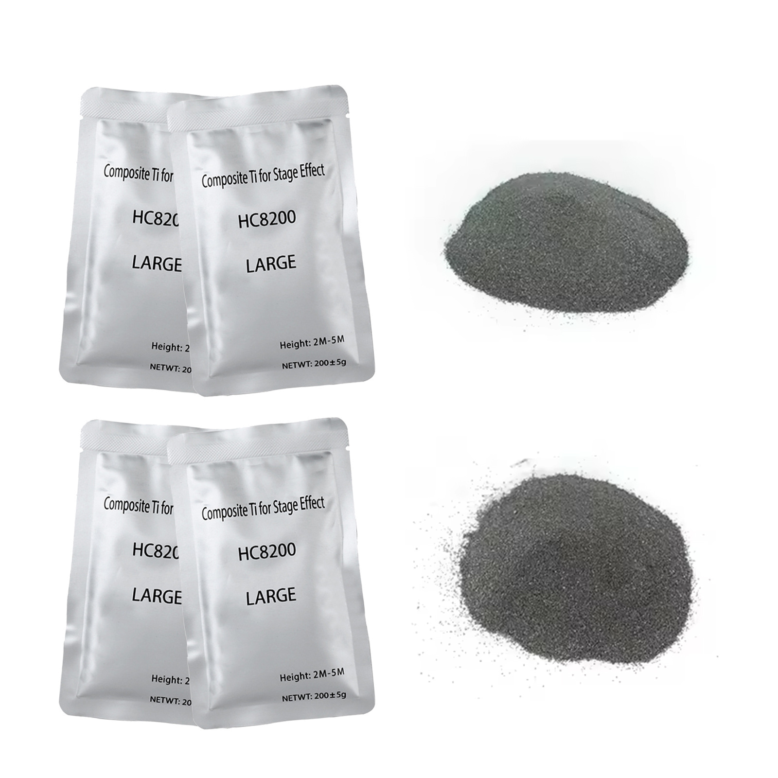 Cold Fireworks Sparkler 200g Indoor Outdoor Titanium Metal Powder For Cold Spark Machine Showtec For Cold Spark Machine