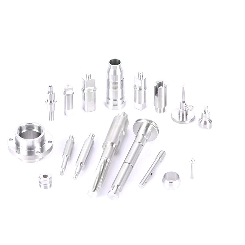 custom-machined aluminum alloy brass stainless steel parts CNC lathe machined aluminum parts CNC processing components