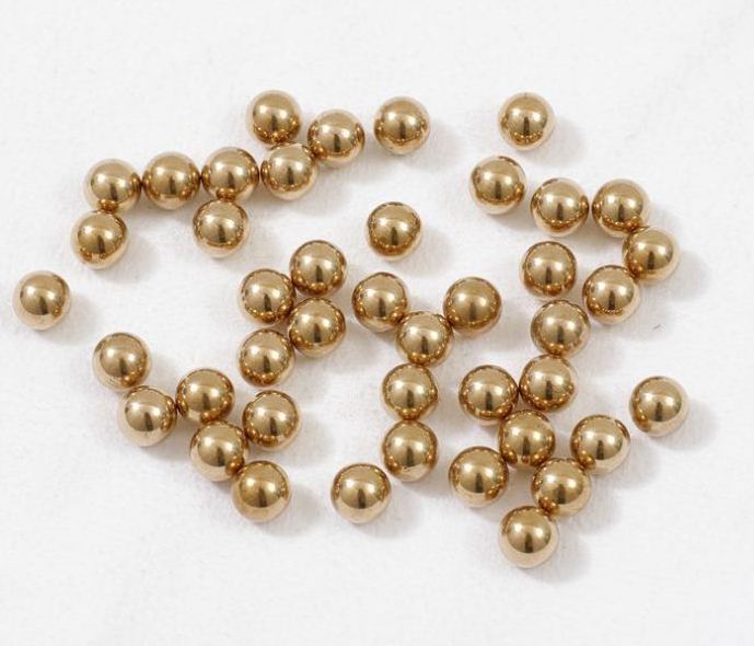 China supplier 2mm 4mm 6mm solid brass copper  ball