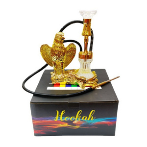 Hot Sales  High quality Glass Smoking Water Pipe Copper Hookah