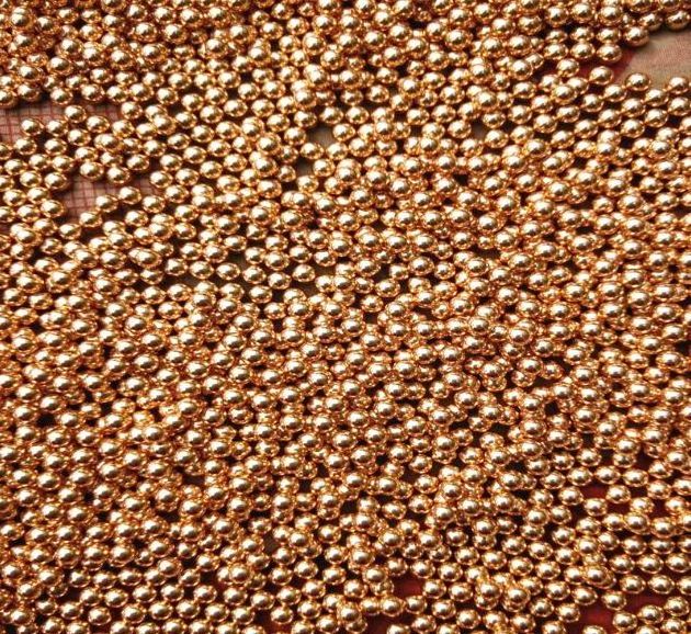 China supplier 2mm 4mm 6mm solid brass copper  ball