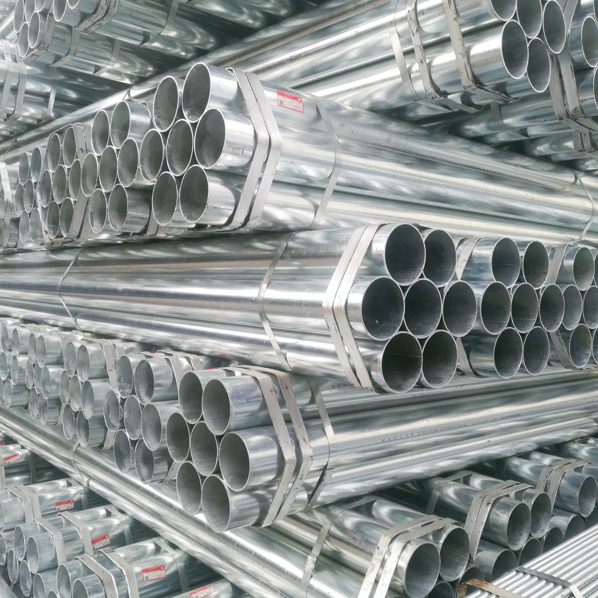 Galvanized Aluminum Zinc Plated Stainless Steel Pipes/ Round Pipes/ Square Pipes/ Customizable-Frank