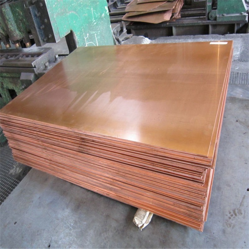 C17200 Red Pure Copper Sheet 3mm Thick Copper Plate in Stock