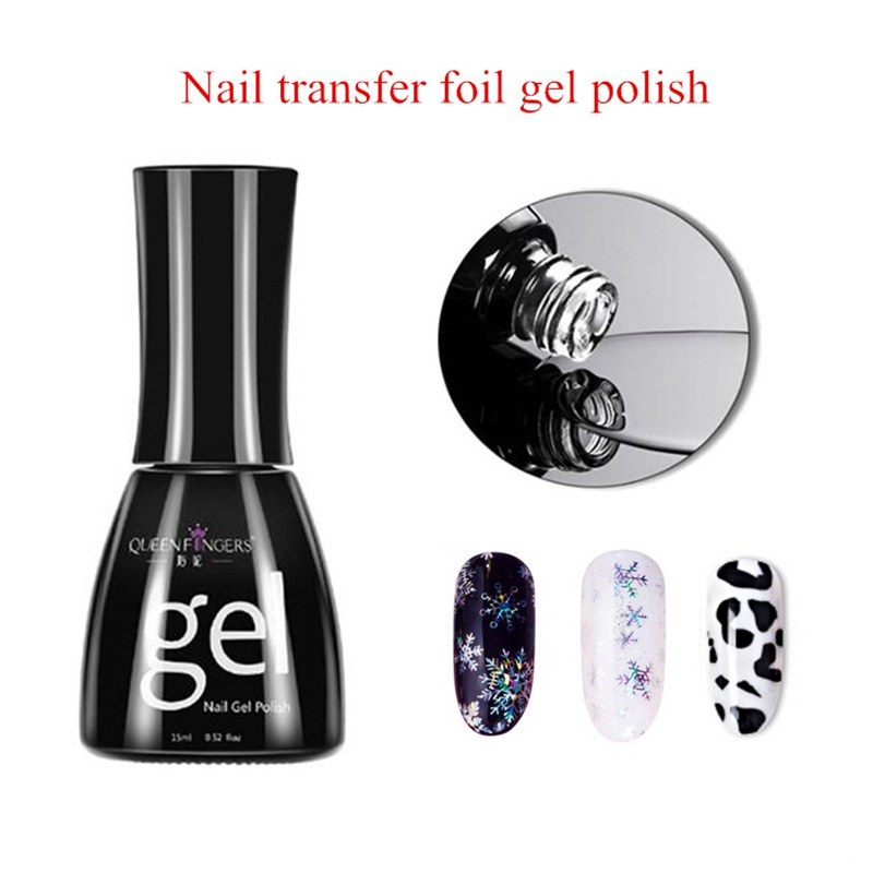 15ML Star Starry Sky Nail Foils Manicure Nail Art Glue Clear Adhesive Star Glue for Nail Foils paper transfer foil gel