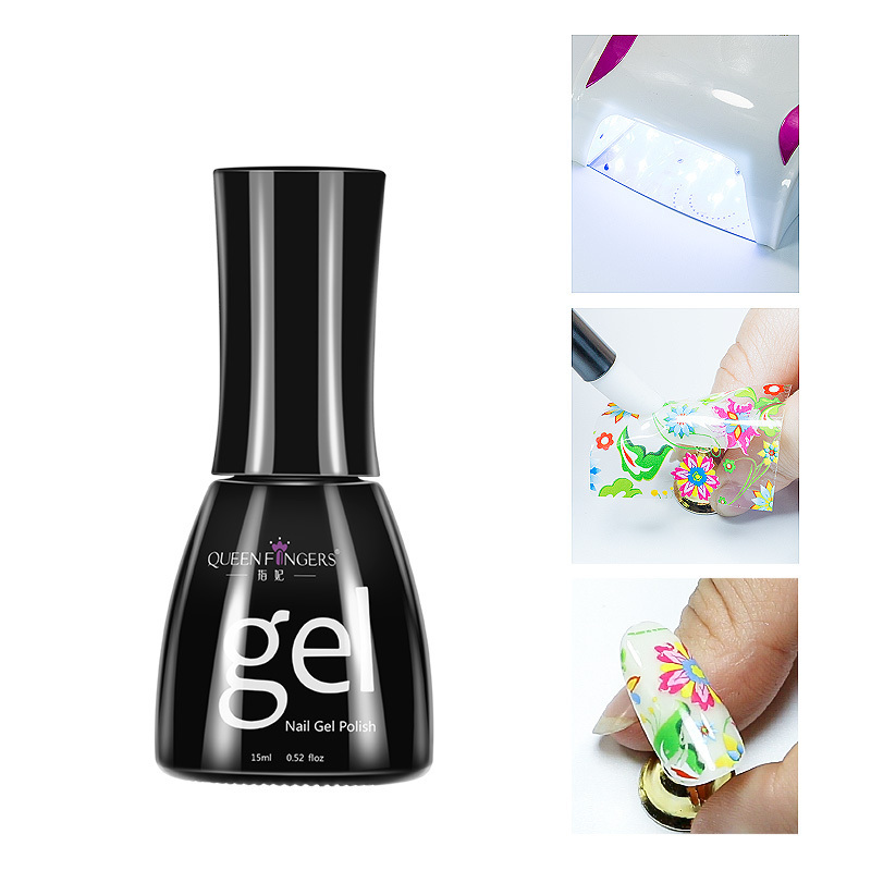 15ML Star Starry Sky Nail Foils Manicure Nail Art Glue Clear Adhesive Star Glue for Nail Foils paper transfer foil gel