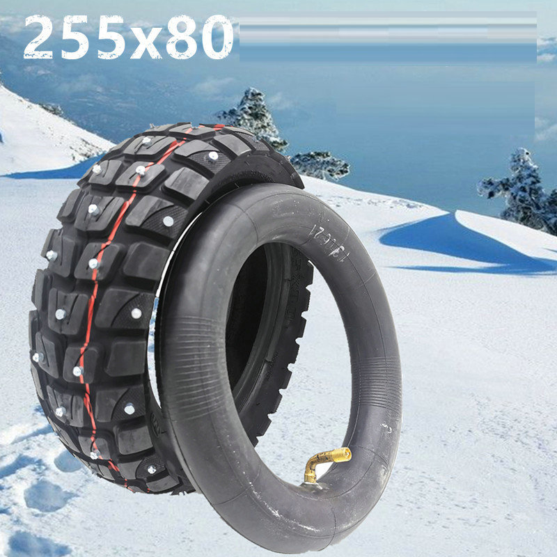 Electric Scooter Snow Tire 11 Inch 90/65-6.5 Outer Tire 10 Inch 255x80 Anti-Skid 10 * 3.0 Inner And Outer Tire