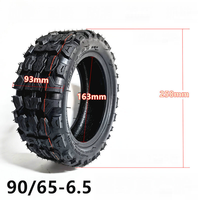 Electric Scooter Snow Tire 11 Inch 90/65-6.5 Outer Tire 10 Inch 255x80 Anti-Skid 10 * 3.0 Inner And Outer Tire