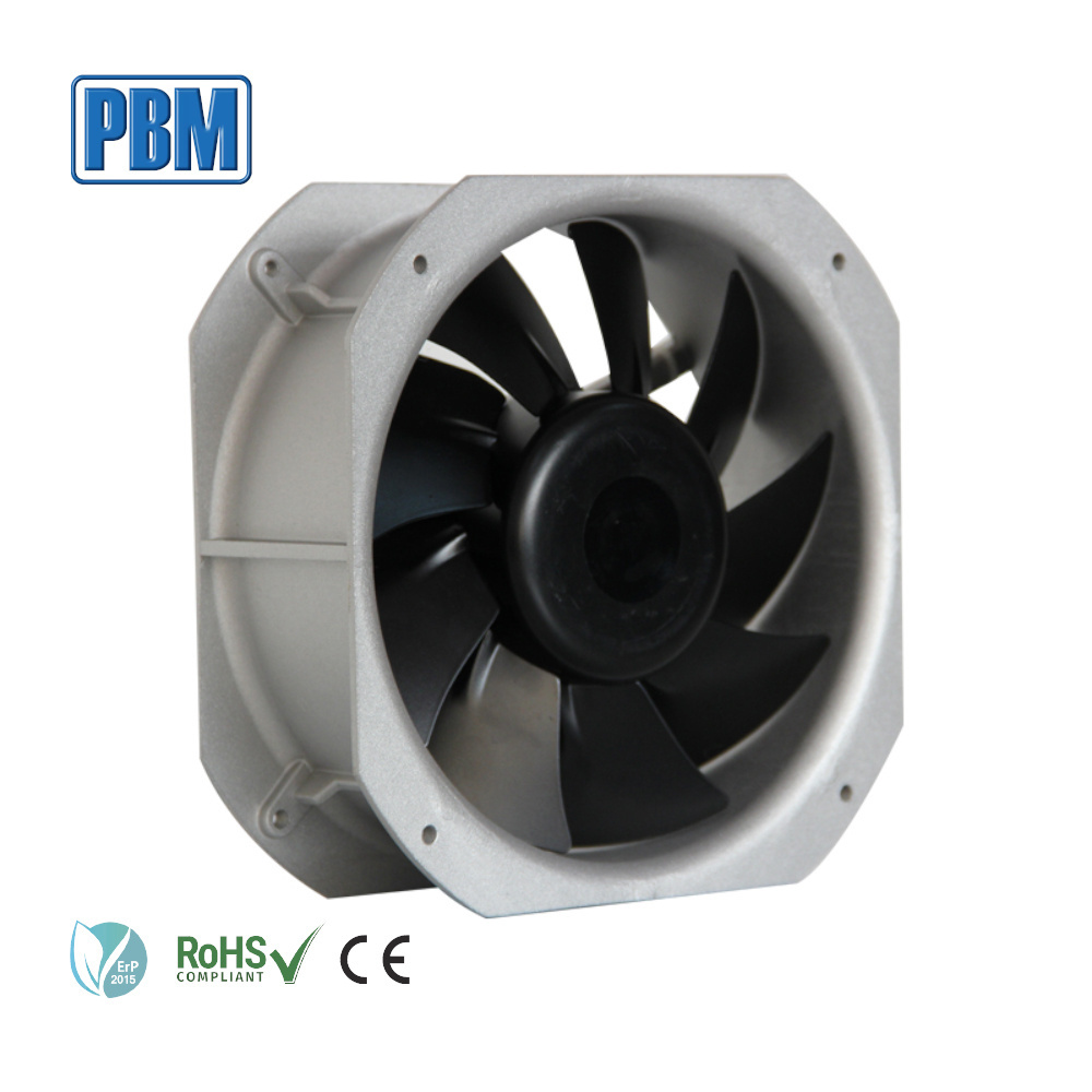 DC Exhaust Fan EC Motor Ventilation Components for Air Handing Units