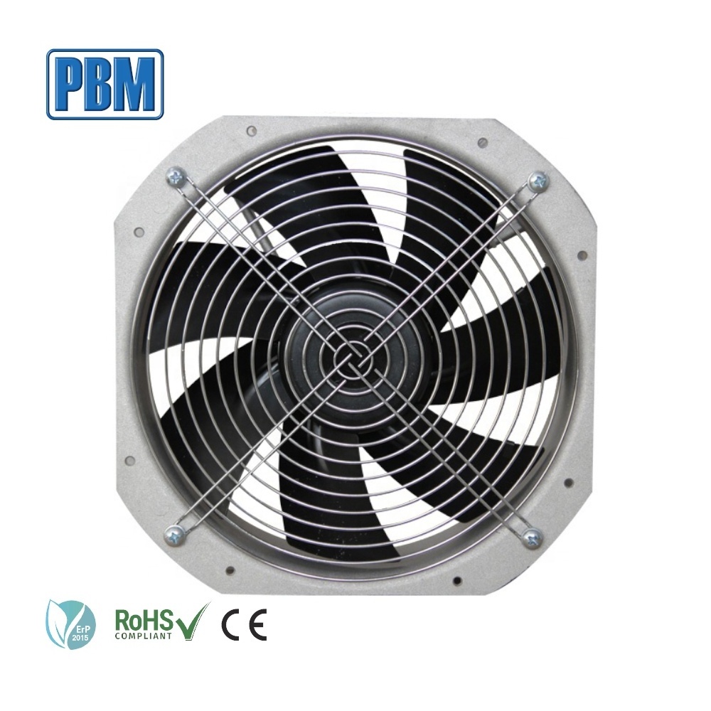 DC Exhaust Fan EC Motor Ventilation Components for Air Handing Units