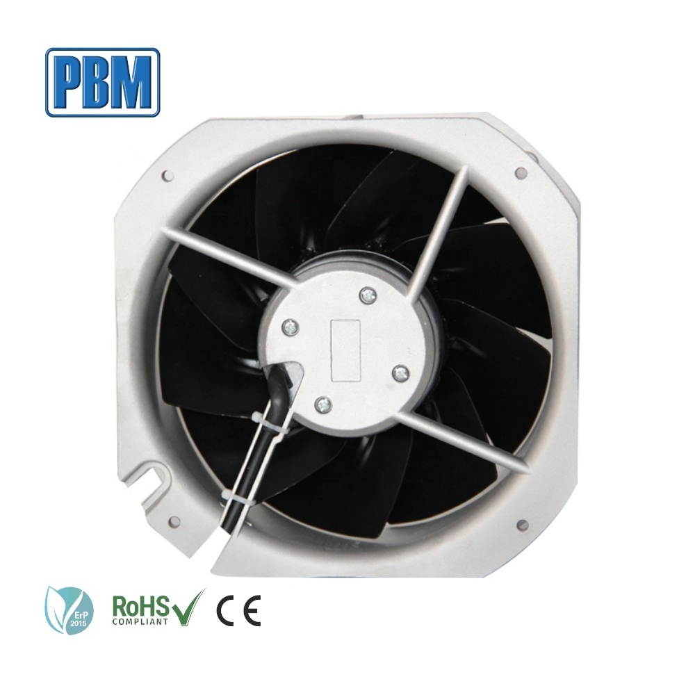 DC Exhaust Fan EC Motor Ventilation Components for Air Handing Units