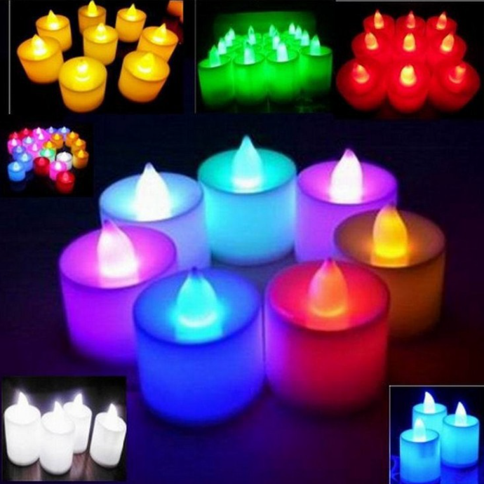 Wholesale LED candle / night party led candle light / LED pillar wax candle light