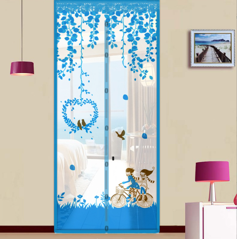 The Summer Magnetic curtain door for mosquitoes / Anti mosquito curtain net / Door Mosquito Curtains