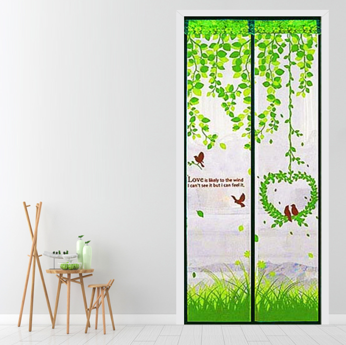 The Summer Magnetic curtain door for mosquitoes / Anti mosquito curtain net / Door Mosquito Curtains