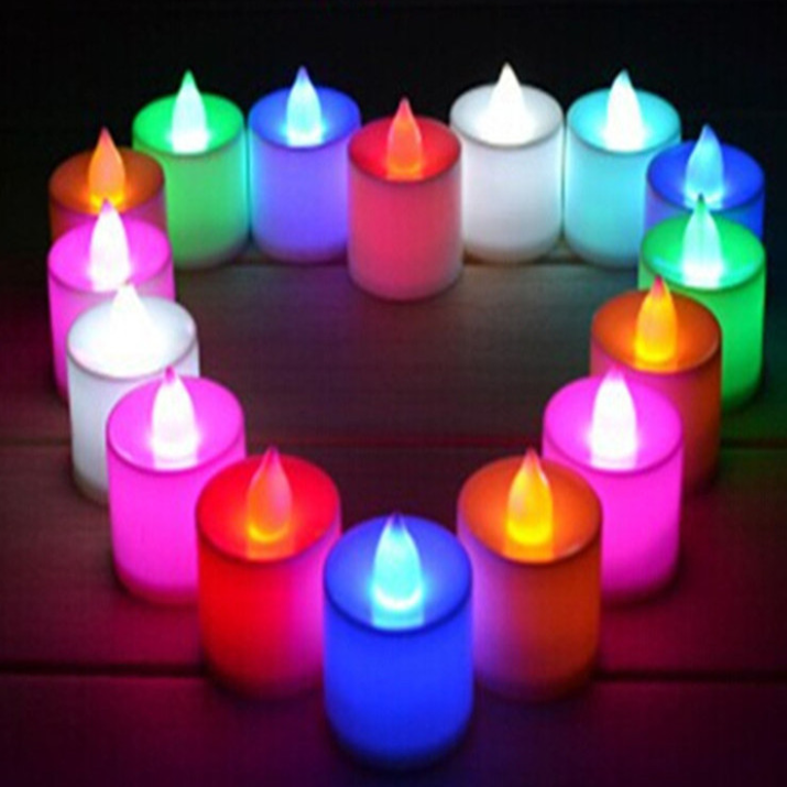 Wholesale LED candle / night party led candle light / LED pillar wax candle light