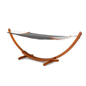 Popular Wooden Stand Adult Kids Outdoor Garden Set Patio Swing Hammock