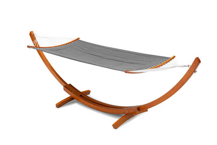 Garden Popular Hanging Hammock Adult Swing Chair With Stand And Wooden Hanging Hammock