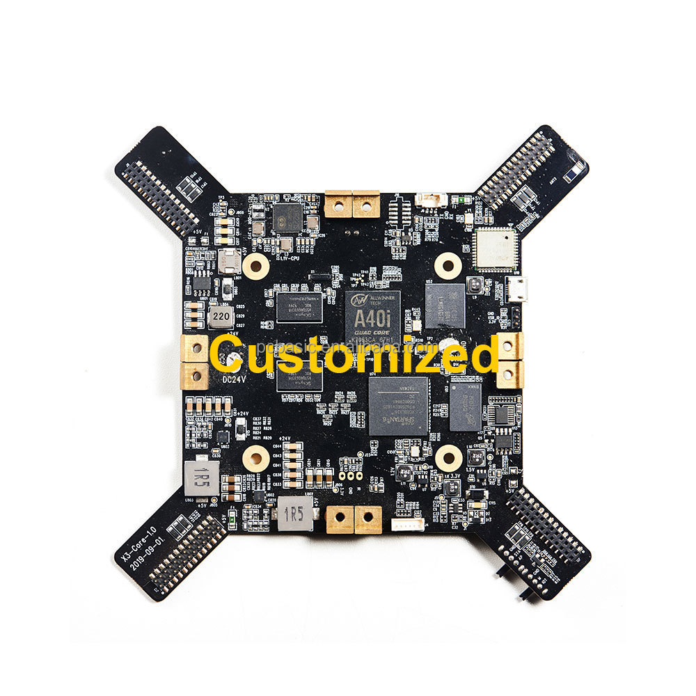 Custom Printed Circuit Board Pcba Factory Oem Pcba Mini Wifi Drone Circuit Board With Remote Toy Controller Circuit